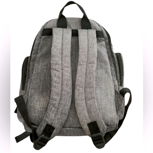 BB Gear Baby Boom Backpack Diaper Bag Gray - Picture 7 of 15